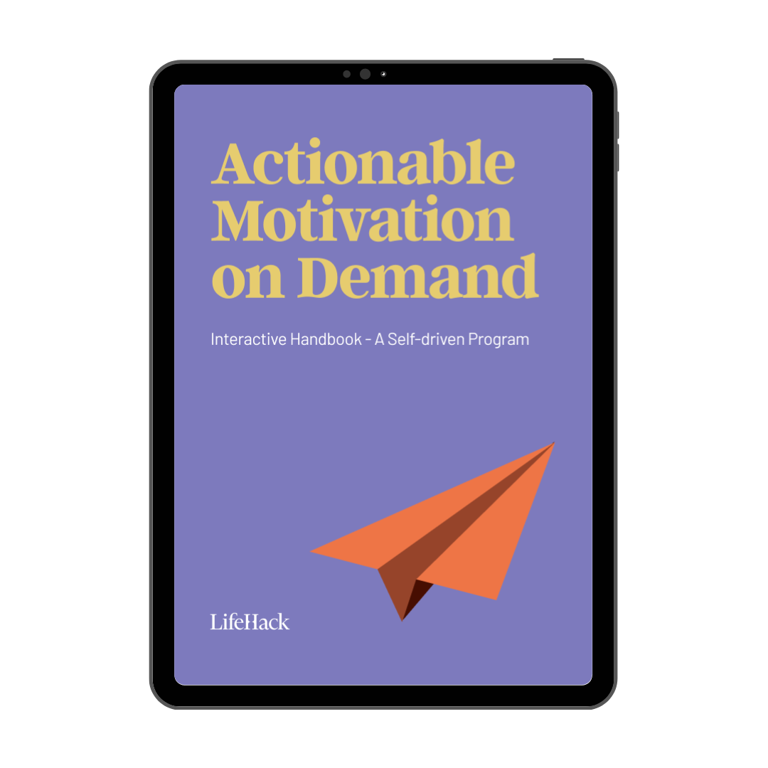Actionable Motivation on Demand Handbook